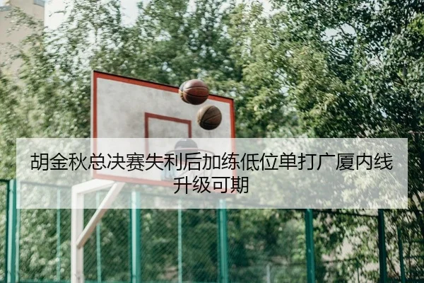 胡金秋总决赛失利后加练低位单打广厦内线升级可期
